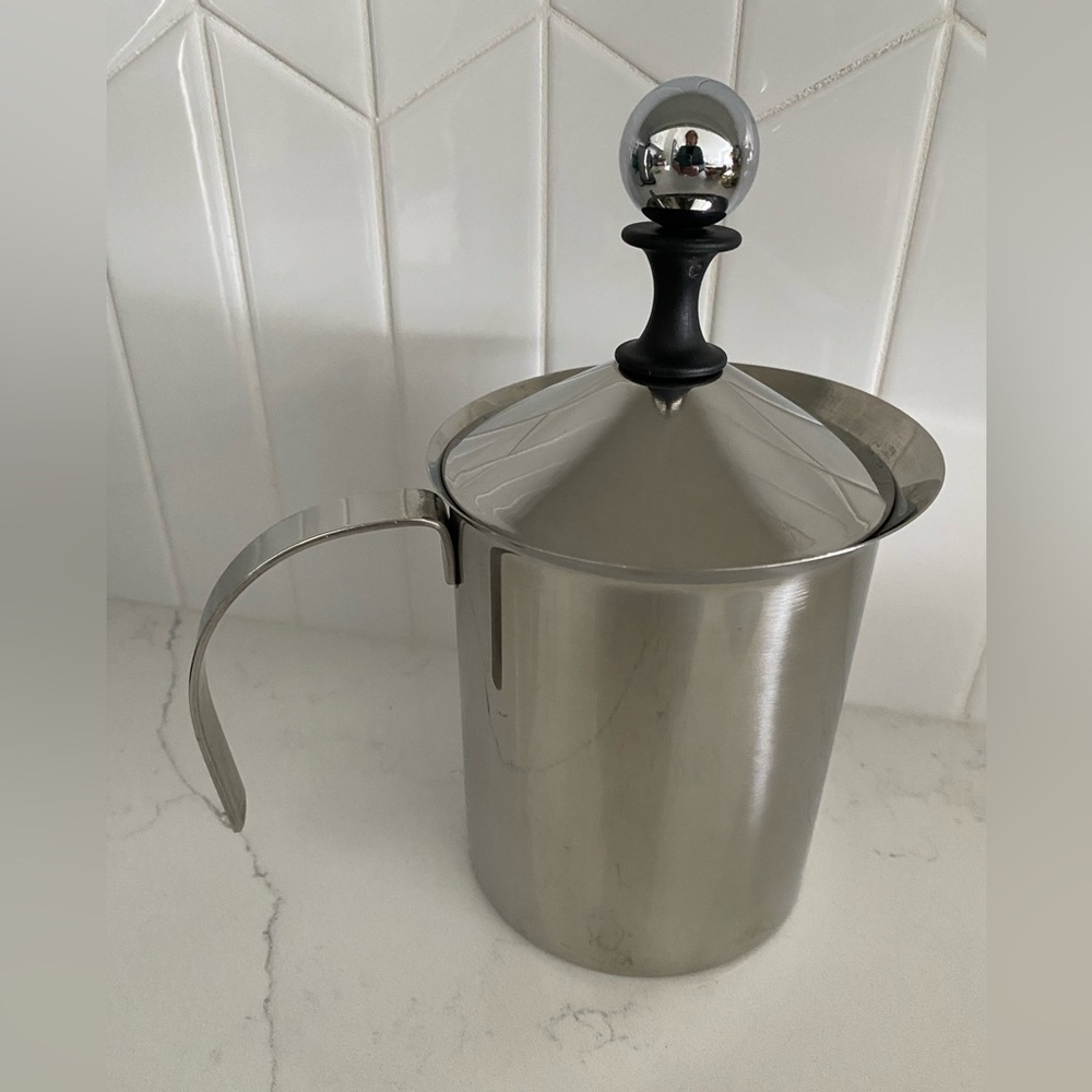 Epicure Stainless Steel Milk Frother/Coffee Press/Jug